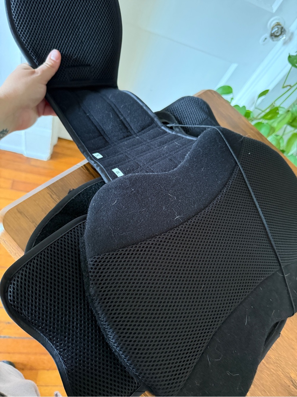 Comfortland Black Back Brace Support - Picture 9 of 9